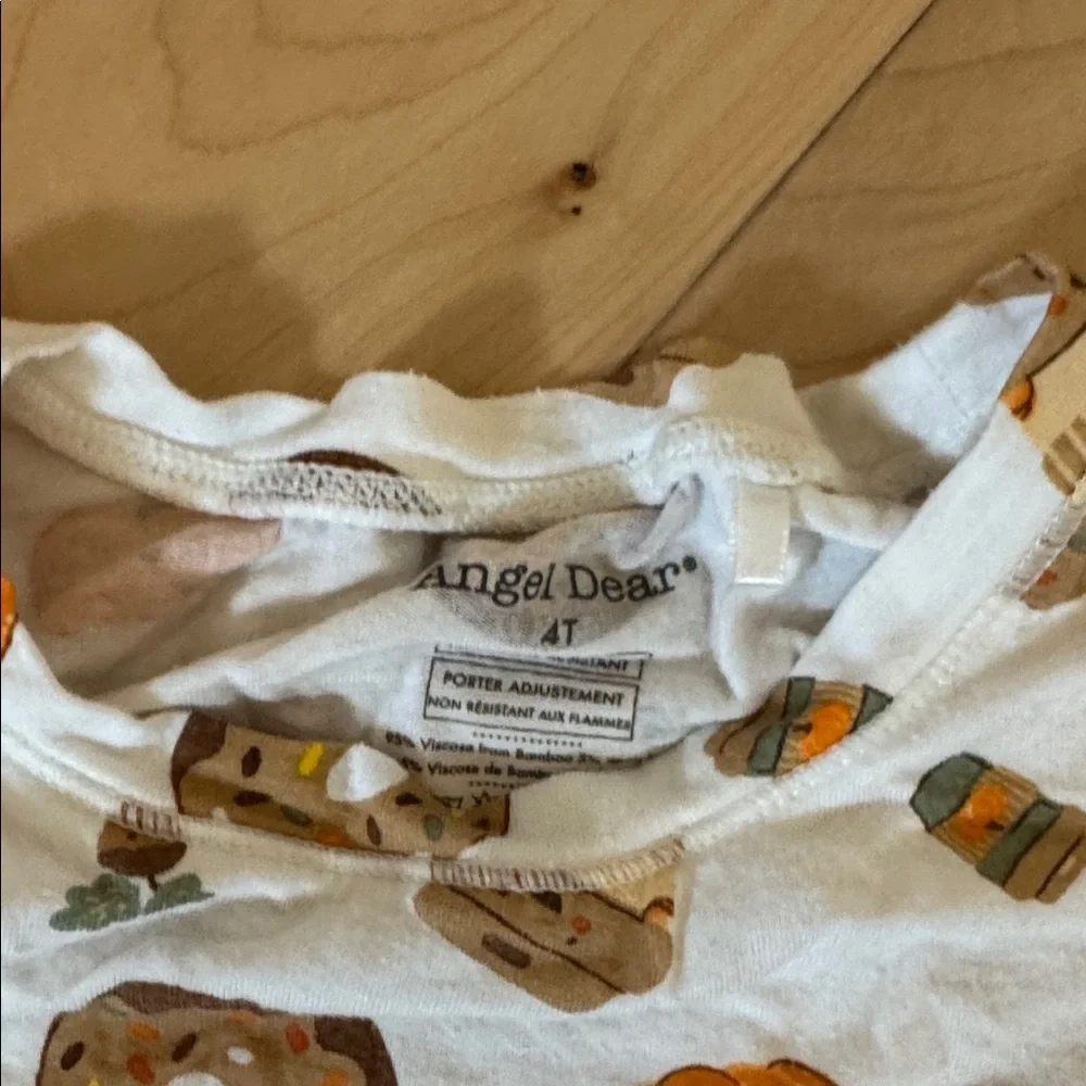 Angel Dear Pumpkin‎ Spice Pajama 4T